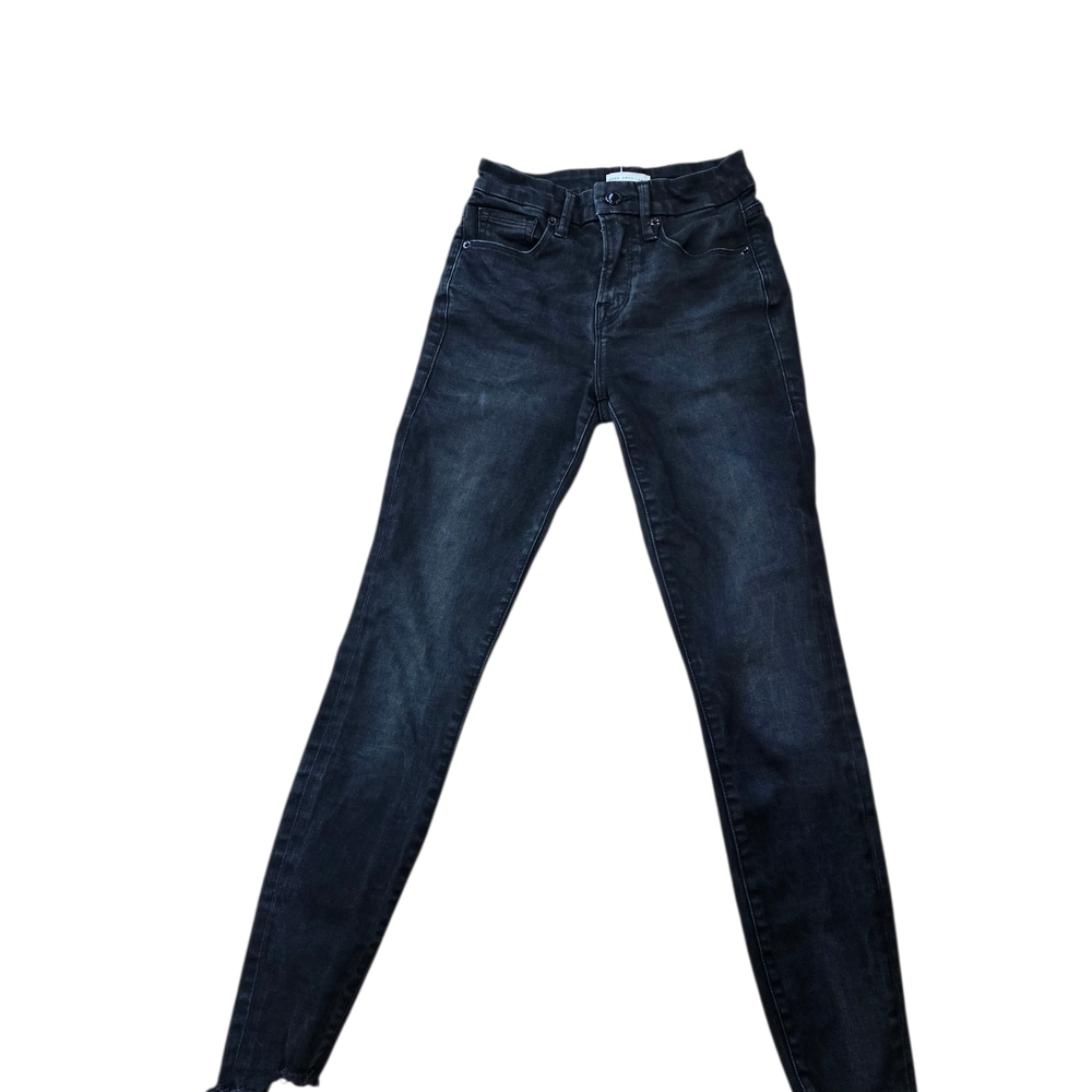 Good American Dark Wash Skinny Jeans